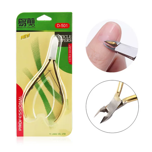 Vietnamese Easy-Cut D501 Manicure Cuticle Scissors Nail Salon Tools for Removing Cuticles, Dead Skin, Hangnails, and Dead Skin Cleaning