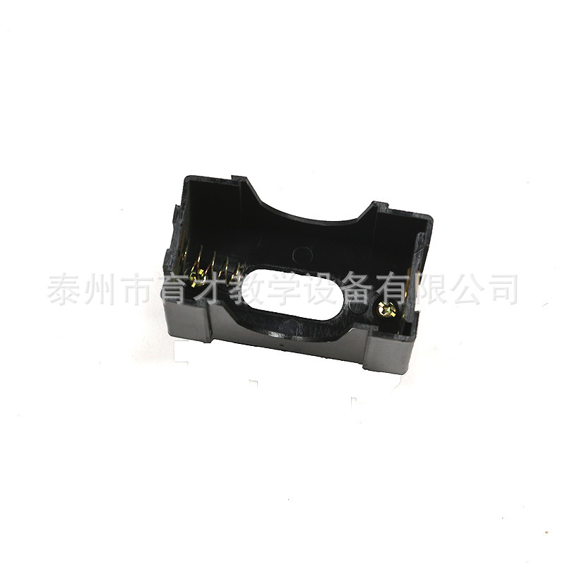 04010电池盒带接线柱物理串并联电路实验仪器1号电池盒