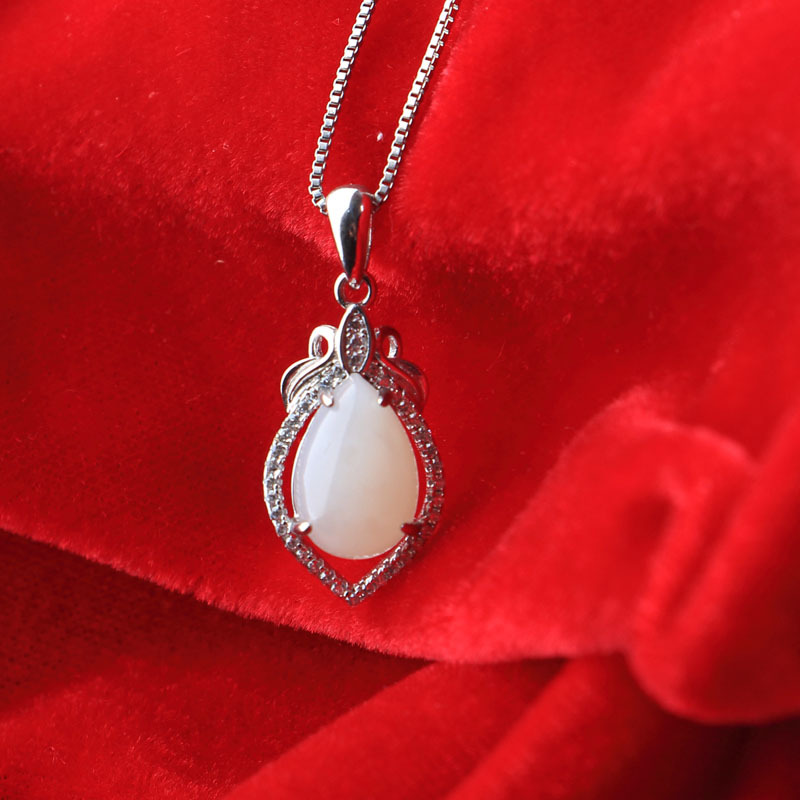 和田白玉吊坠0029