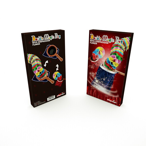 Magic toy packaging color box separate white card color box does not…
