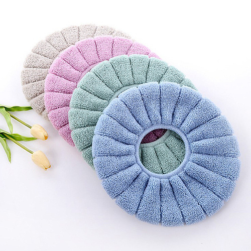 Universal thickened warm toilet seat cushion household toilet seat cushion suede toilet seat warm toilet seat cushion