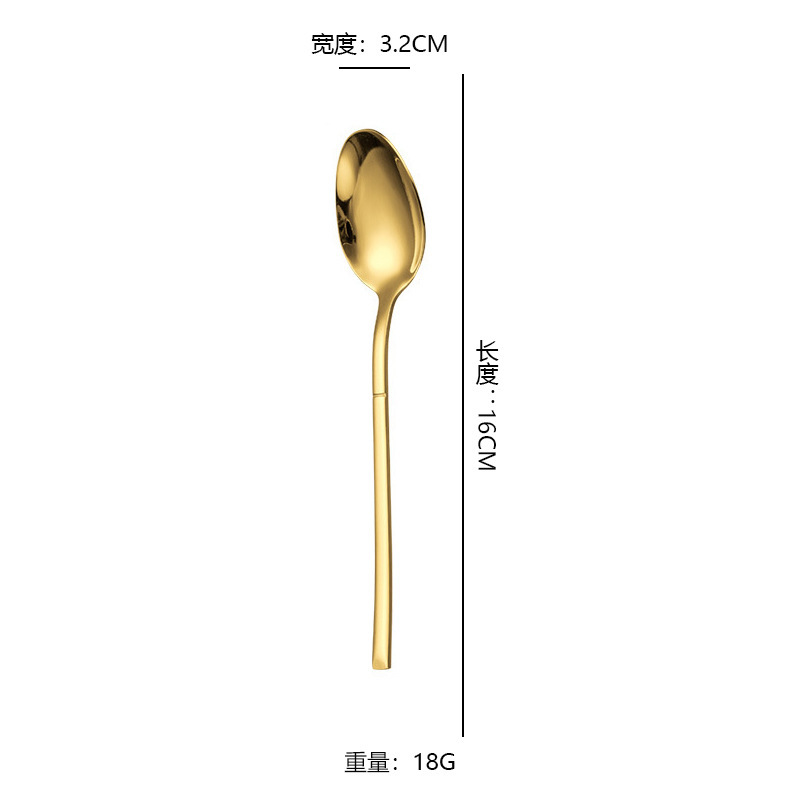 工厂自产自销不锈钢勺子餐具套装 西餐具刀叉勺厨房餐厅酒店用具|undefined
