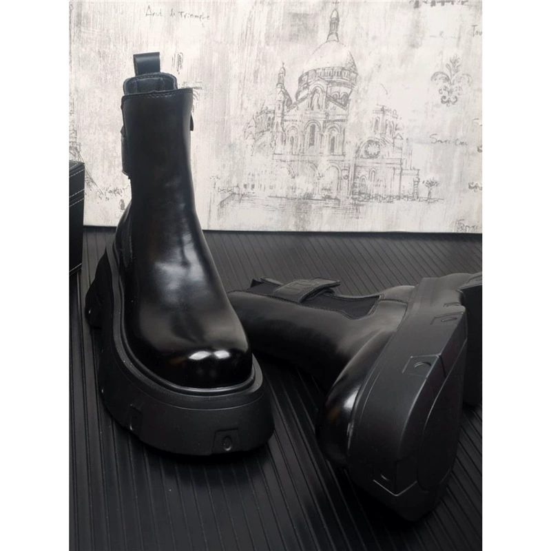 Martens, warm chelsea, keep warm trend low boots, genuine leather