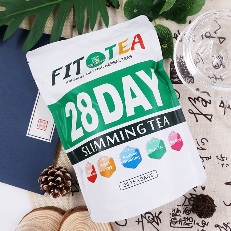 Slimming Tea 28 Day Fit Tea Lose Weight Tea Cross-Border 28-Day Tea Bag