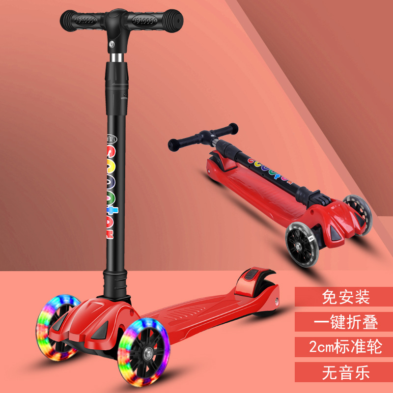 Rueda de flash de luz de música para niños los niños pueden sentarse polea