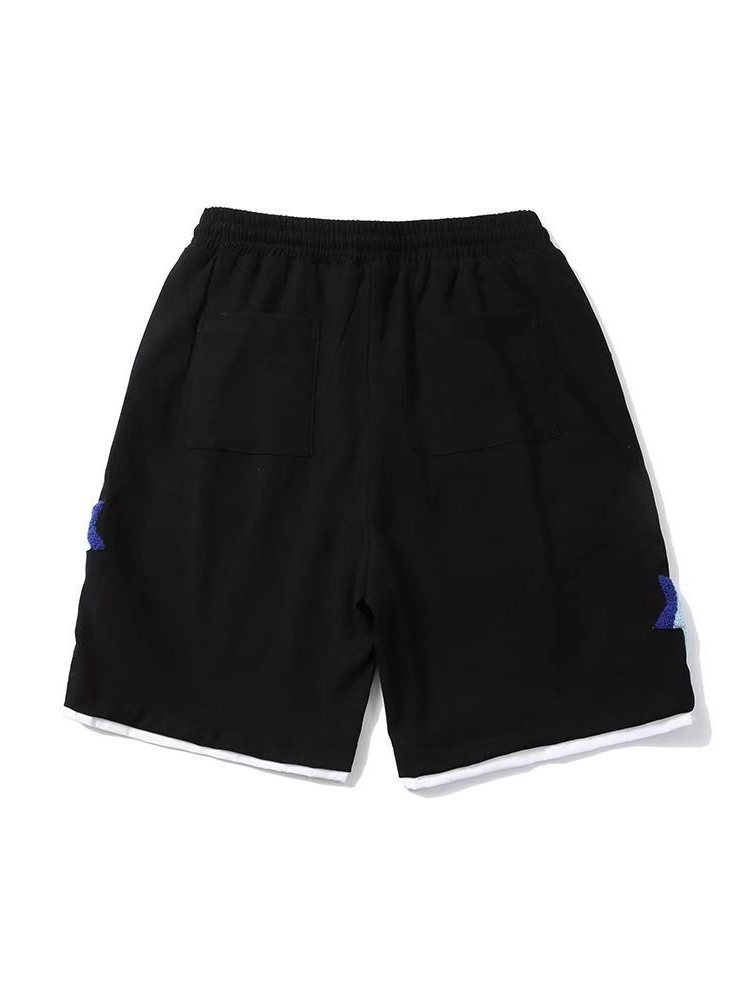 Pantalones de baloncesto pantalones cortos de baloncesto de élite pantalones de playa para hombres pantalones de pelota entrenamiento para correr pantalones casuales para hombres de secado rápido suelto cinco puntos