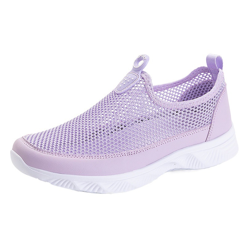 Slip-On Plus tamaño pareja zapatos ligeros transpirables slip-on zapatillas volando tejidos zapatos casuales de las mujeres zapatos de los hombres zapatos de los deportes al aire libre