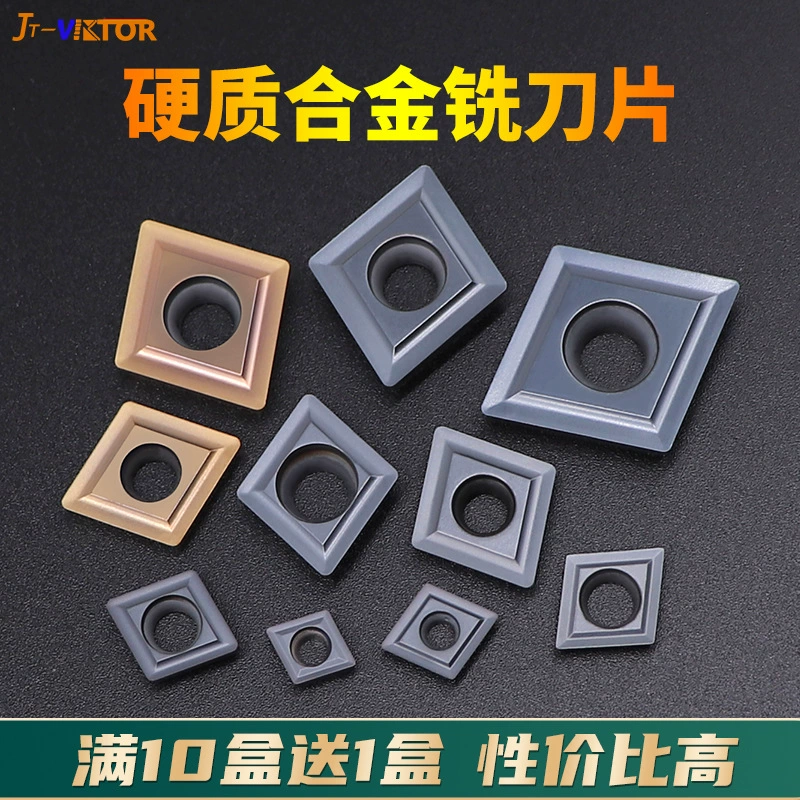 Лезвие фрезерного станка с ЧПУ жестокое сверление лезвие износостойкое лезвие CPMT090308/080204/120408