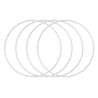 Other Automotive Exterior Supplies – Material】New Style Adhesive One-Piece - white-set-of-four-circles-15-inch-wheel-hub