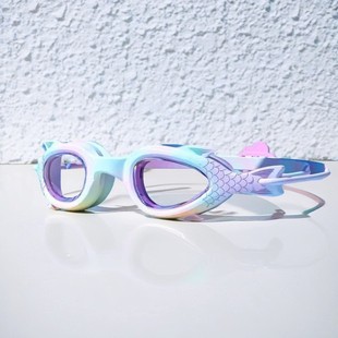 Children's Silicone Swimming Cap Boys and Girls Waterproof Professional Swimming Goggles Swimming Cap Kidsren's Student Swimming Equipment Factory Diving