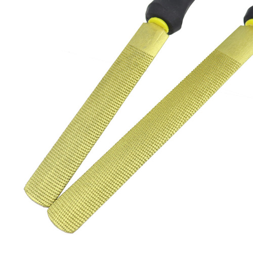 Woodworking file gold file round head hardwood redwood shaping file double-sided fine tooth hand file polishing tool