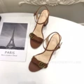 5cm Heel - Brown