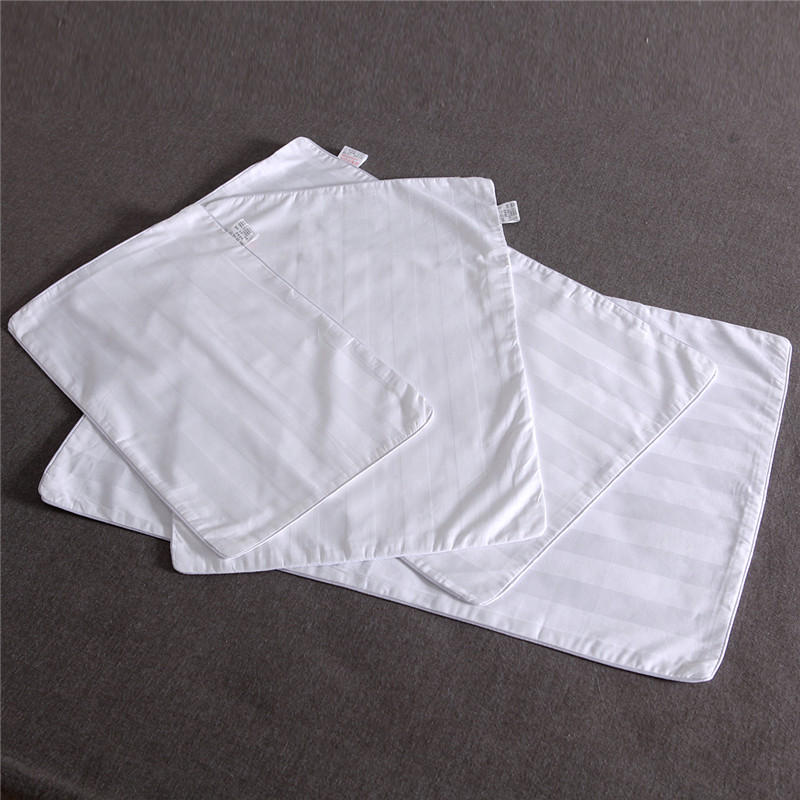 5YA1 Wholesale pure cotton pillow liner cover Adult zipper pillow leather satin can be packed with buckwheat shell cloth bag