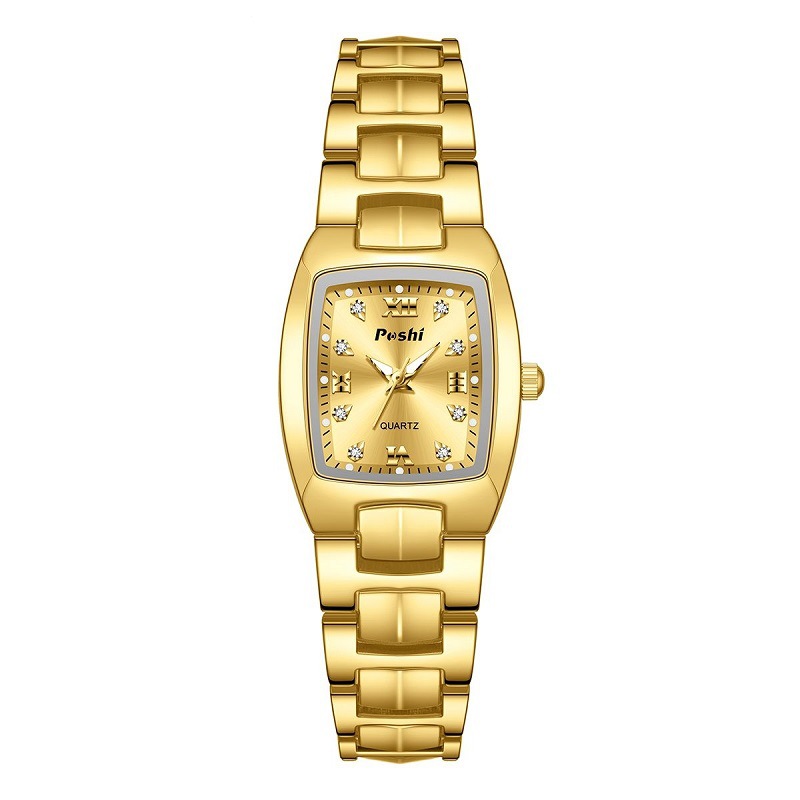 Tendencias de moda para damas relojes impermeables, personalidad, temperamento simple, relojes de cuarzo, cinturones de acero, relojes para damas, relojes de celebridades de Internet para mujeres