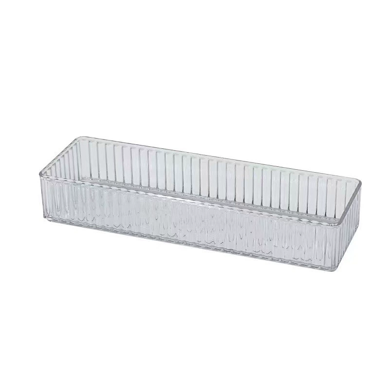 Acrylic Cosmetic Storage Box, Transparent Drawer Organizer, Multiple Sizes & Sets