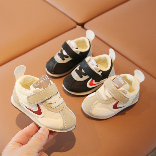 Dropshipping for autumn girls baby shoes breathable casual shoes baby boy toddler shoes soft sole shoes foreign trade