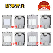 SW-10防爆墙壁开关厂家 10A 220v防爆照明开关 工业仓库墙壁开关