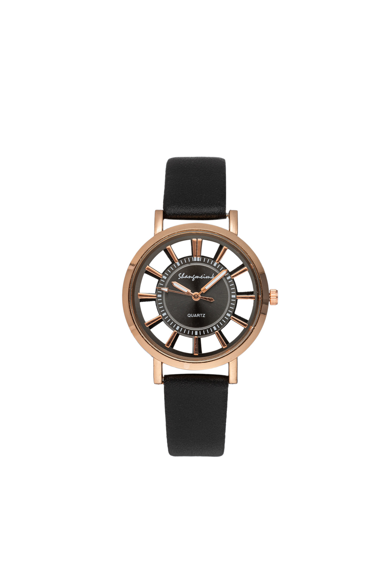 Nuevo reloj creativo de comercio exterior con correa de engranajes hueca 8312 para hombre, reloj de cuarzo moderno para mujer, reloj simple para hombre.
