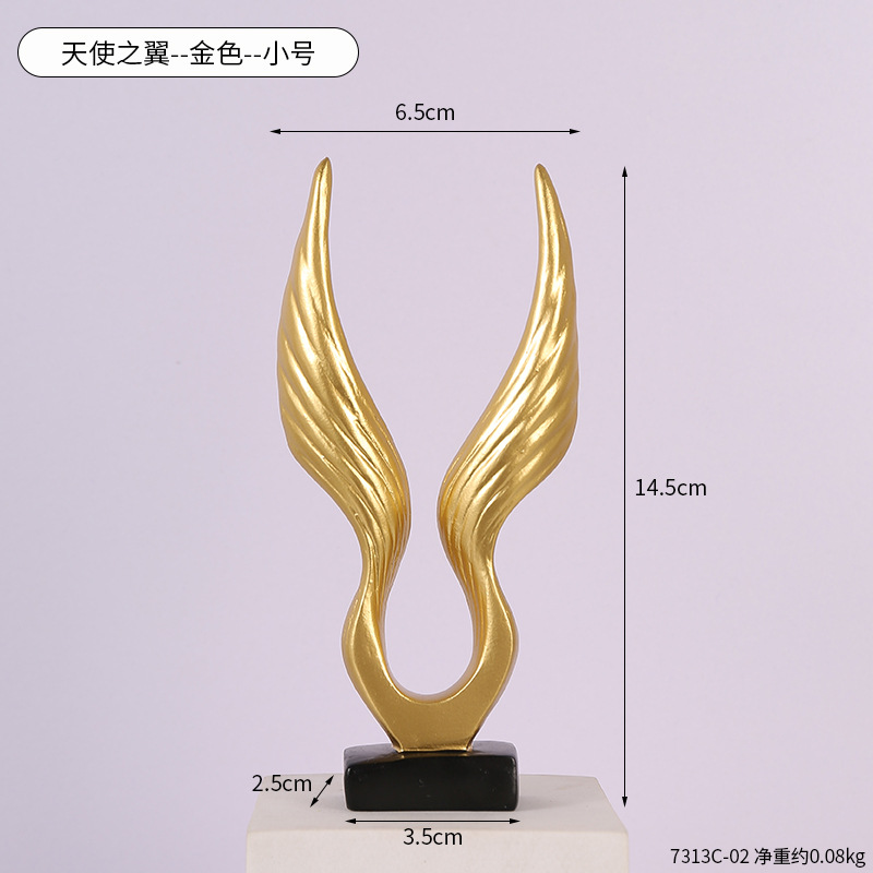  Light Luxury Mini Show Grand Figure Ornaments Home Wine Cabinet Showcase Photography Decorations Resin Crafts