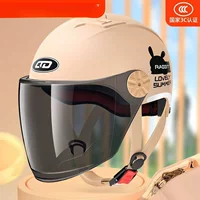 3C сертифицированный электрический электрический шлем женский аккумуляторы мотоцикл мужской полушлем четыре сезона универсальный шлем летом трансграничная оптовая продажа
