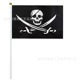Double sword skull 14*21cm (including 30cm plastic pole)