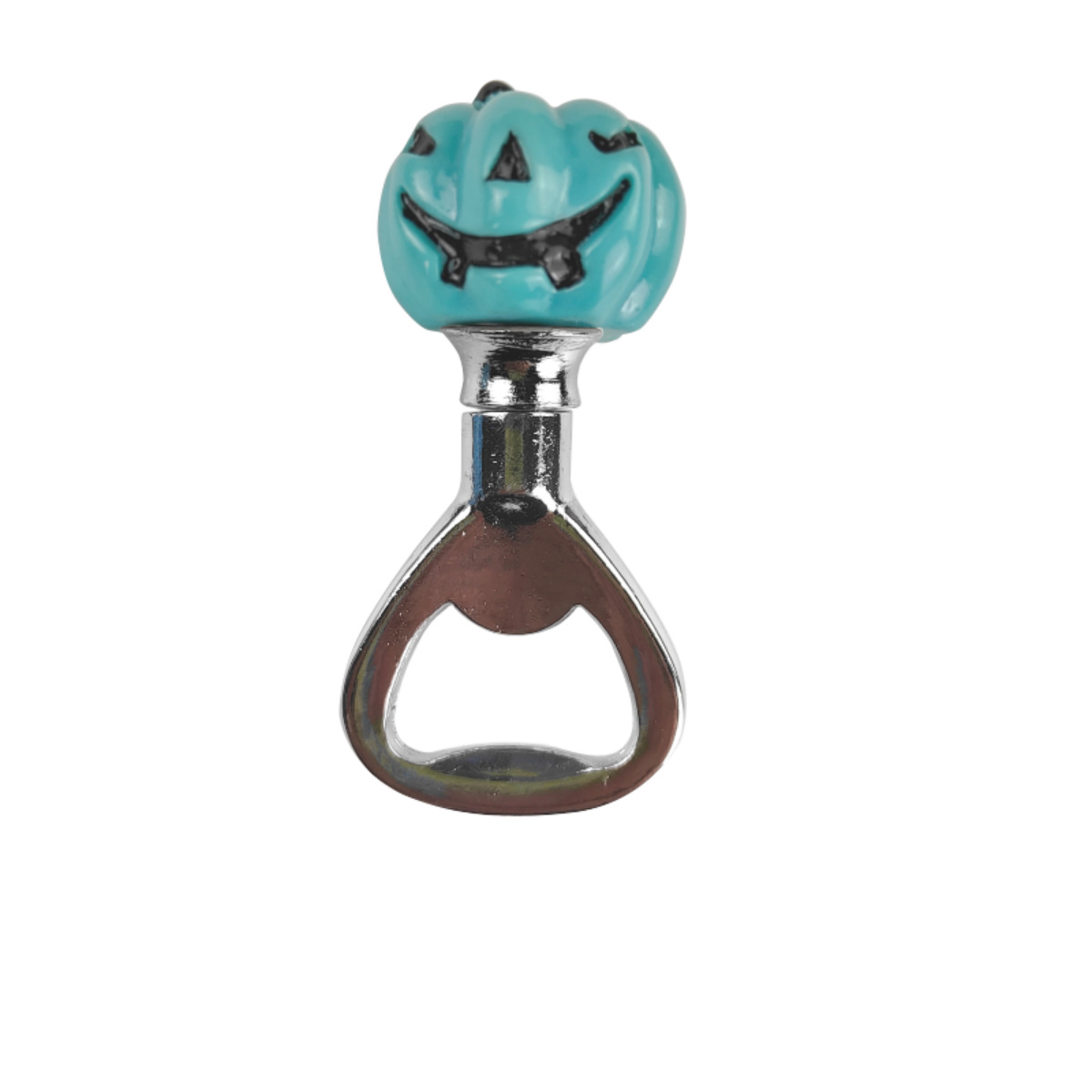 파란색 호박 머리 맥주 병따개