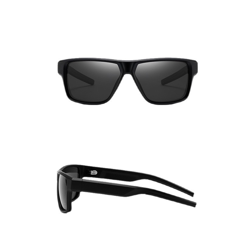 Nuevas gafas de sol polarizadas S16104 tendencia de moda Gafas de sol de montura cuadrada para hombres Gafas de sol de pesca con protección solar al aire libre