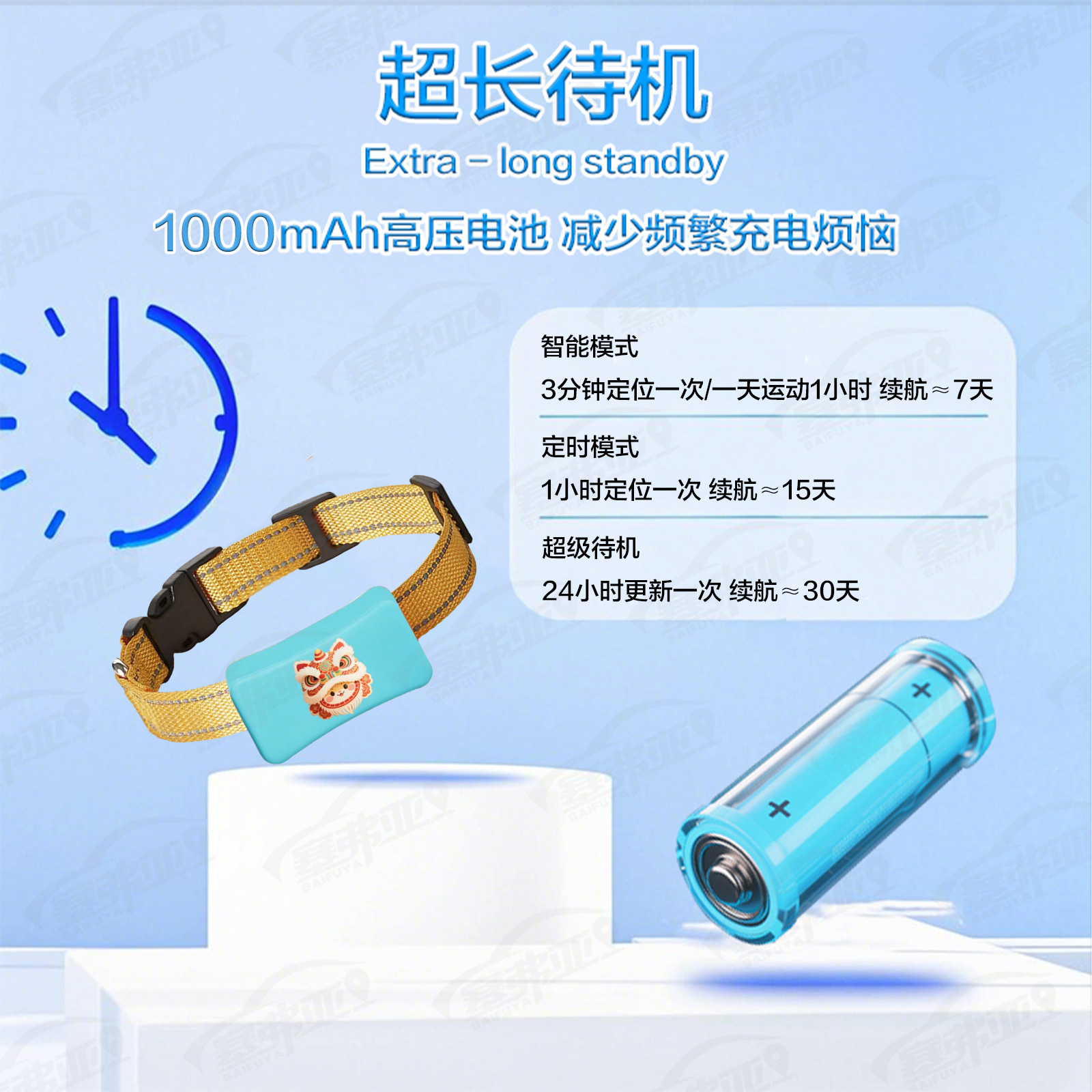 Dog locator pet GPS collar anti-lost tracking device for dogs and cats waterproof tracking and positioning instrument