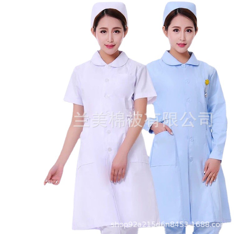 Doctor Clothes Nurse Clothes Pharmacy Physician Clothes Medical Clothes Maternity Clothes Internship White Outwear Overalls Spot Supply