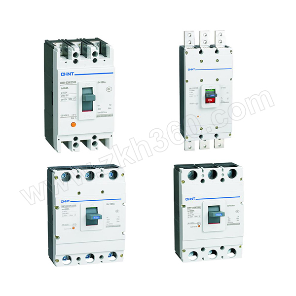 CHINT/正泰 NM1系列塑料外壳式断路器 NM1-125H/3340 125A 380V 分段能力50kA 热磁脱扣器 板前接线 1个