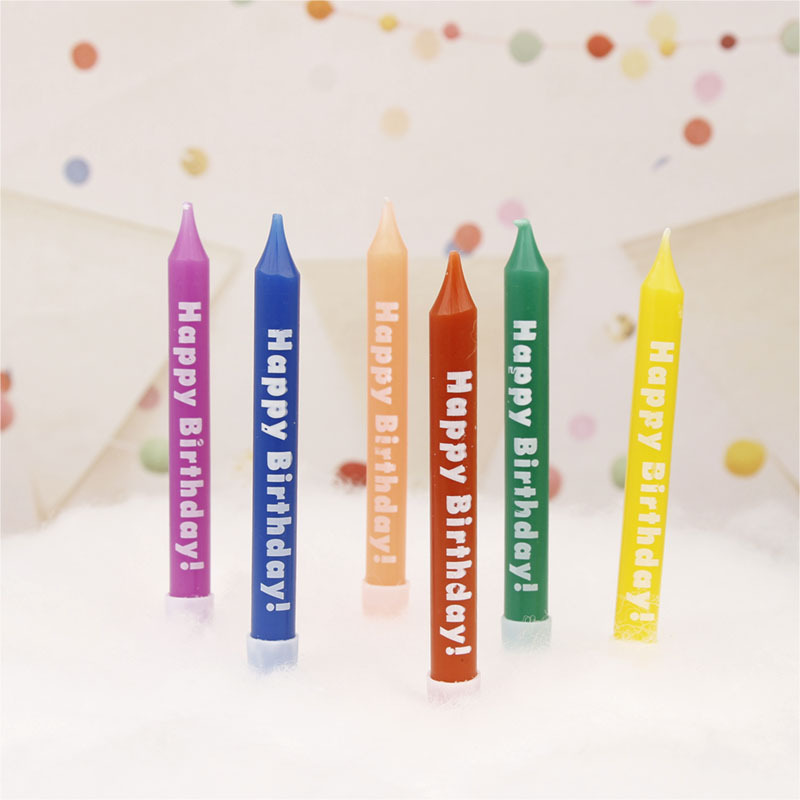 波点10根装直杆蜡烛11