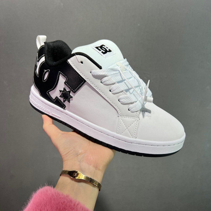 跨境DC Shoes板鞋男女欧美风外贸大码休闲运动鞋宽版牛皮通勤潮鞋|undefined