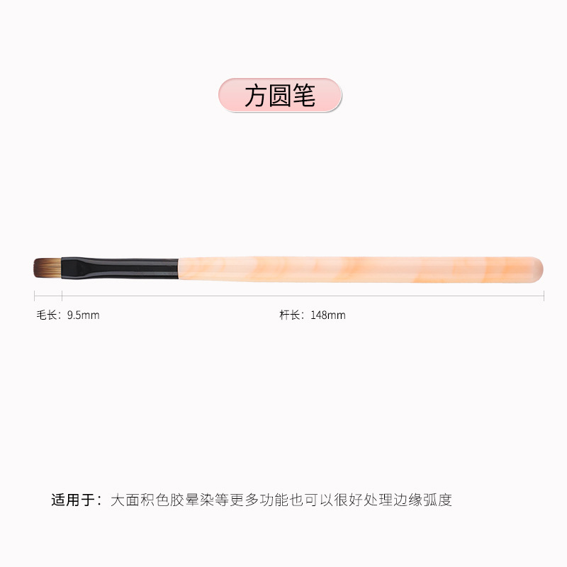 ネットの赤いネイルブラシのセットの色絵の線の機能のペンの日本式の大きい周囲の花の光の治療の筆のフランスの秋の菊のペン|undefined