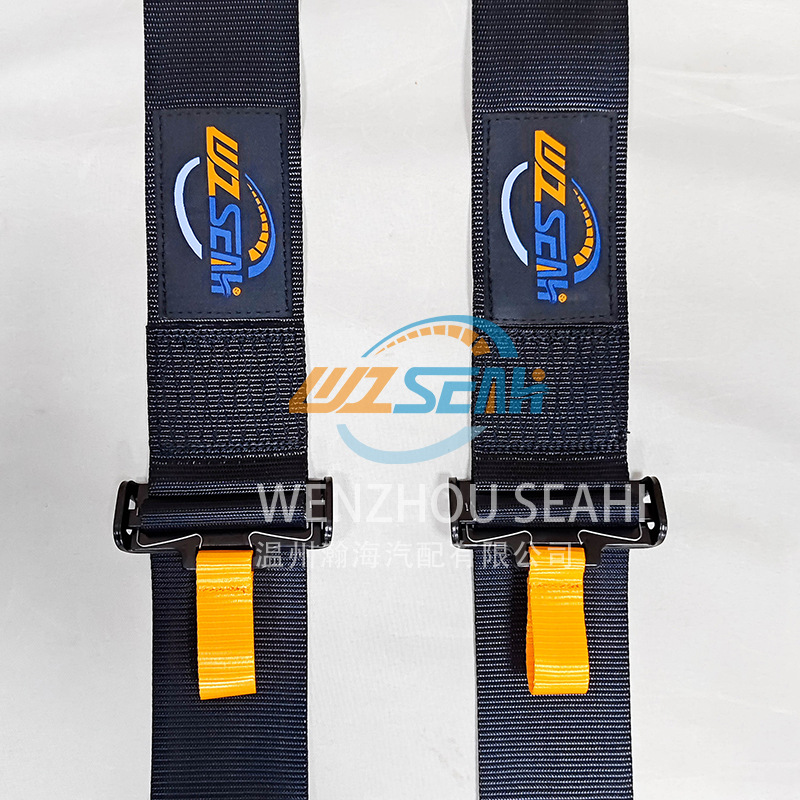 Wholesale 4-Point Racing Seat Safety Belt Car Modification 3inch Quick-Release Safety Belt