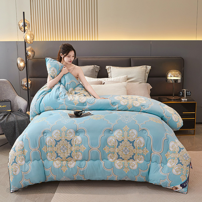 전체 정원 봄 하늘색