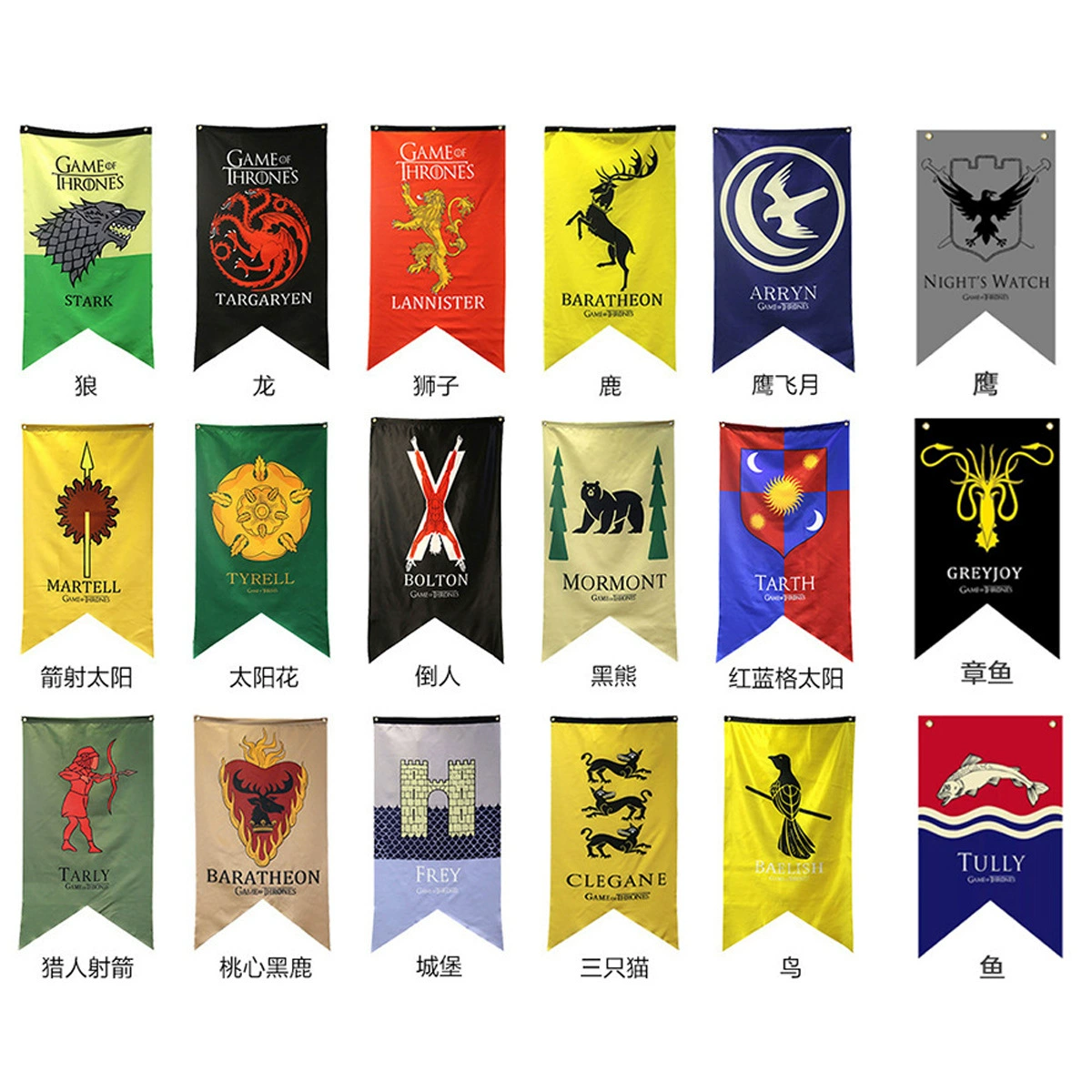 Западный фэнтезийный стиль флаг ласточкин хвост овсянка двойной угол бар гостиная полиэстер материал декоративный флаг