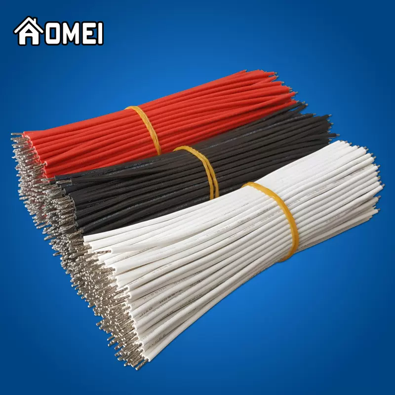 LED驱动电源连接线 28/26/24/22/20/18awg高温电子线 硅胶镀锡线