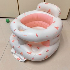 ベビー学の椅子の赤ちゃんの空気入れのソファーの子供の訓練の椅子の携帯型の学習は転び防止の食事の椅子に座って子供を入浴します。