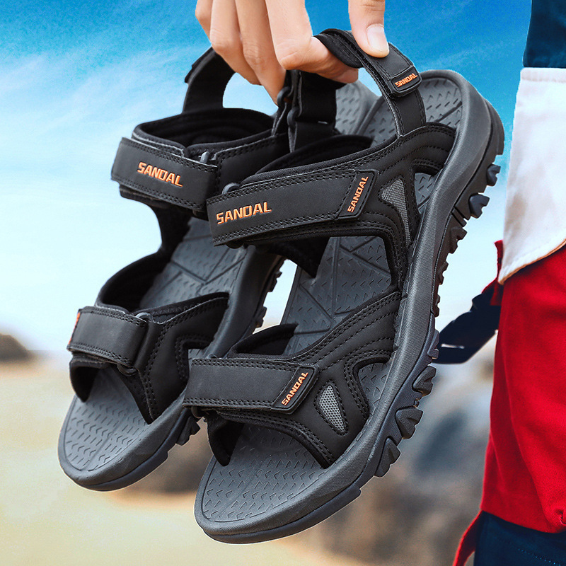 4546 large size men's sandals sports sum...