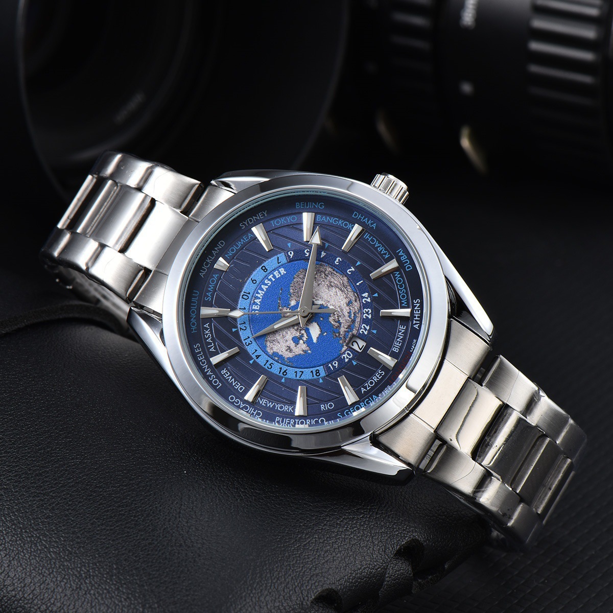 Foreign Trade Men's High-Quality Watches European Planet Series Quartz Watches Fashion Trend Manufacturers Wholesale Dropshipping