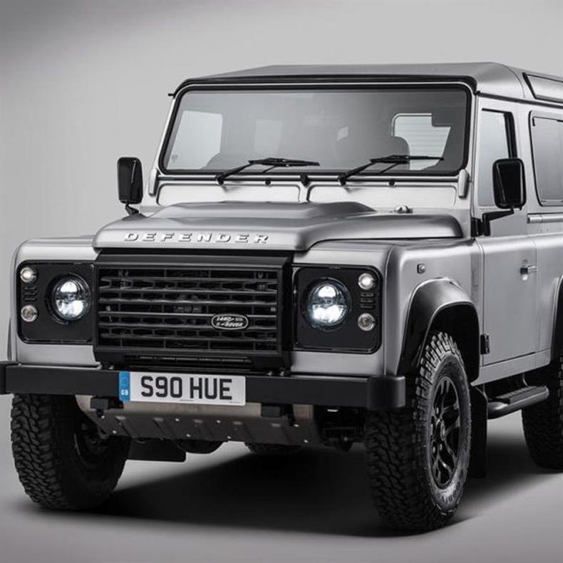 Suitable for Land Rover Defender Grille Emblem, Land Rover Car Emblem, Hood Emblem, Defender 15 Model Modified Grille Emblem