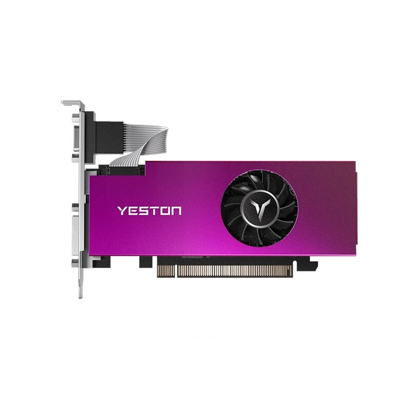 Yeston настольная игровая дискретная видеокарта RX550-4G D5 LP XL5