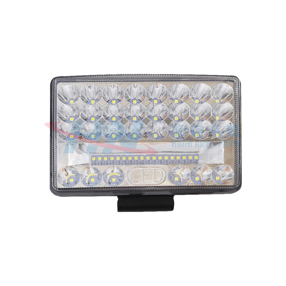 Suministro de fábrica coche trabajo luz camión trabajo luz coche luz de trabajo cuadrada coche luz de trabajo intermitente