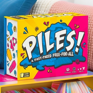 Cross-border foreign trade English version of the folding game pile! a fast-paced free-for-all