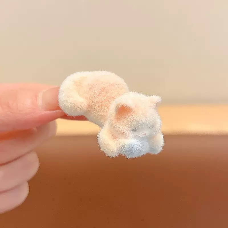 12 # 모유 오렌지 고양이 덕빌 클립
