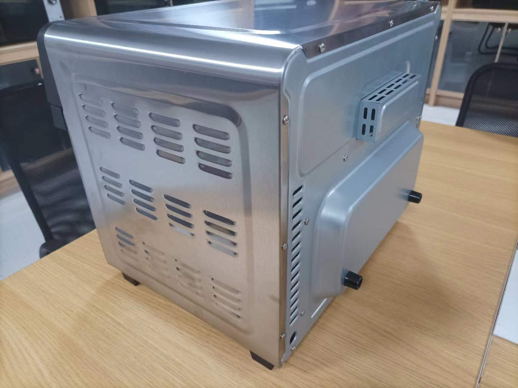22L pantalla mecánica horno de aire fábrica personalizada freidora calentador multifuncional horno de freidora de aire doméstico image 3
