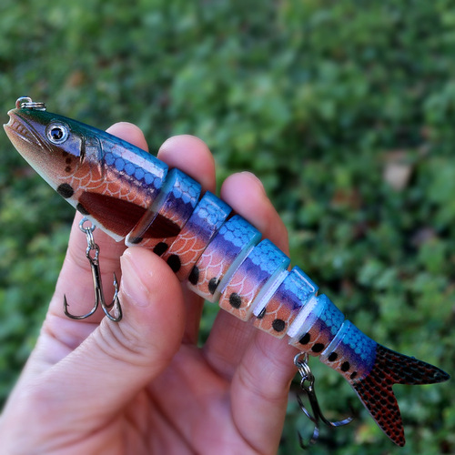 20g squid lure multi-section fish bionic eight-section lure bait broken section hard bait fishing gear manufacturer