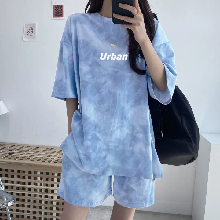 Оптовая продажа 8 цветов трансграничный оптовый набор женский спорт лето свободный тонкий корейский топ шорты набор из двух частей корейская версия