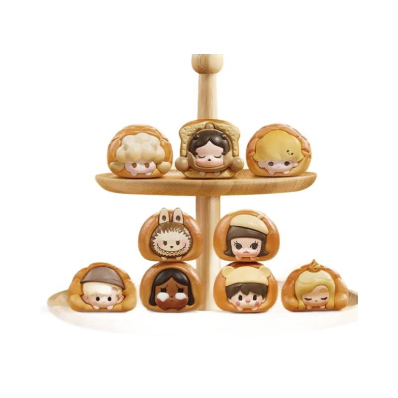 Настольная подвижная фигура (Bubble Mart) серия Meng Baked Bread, мини-коллекционная 12 вариантов