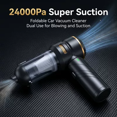 Cross-border car-mounted wireless vacuum cleaner, foldable, handheld, Tozsoranlar